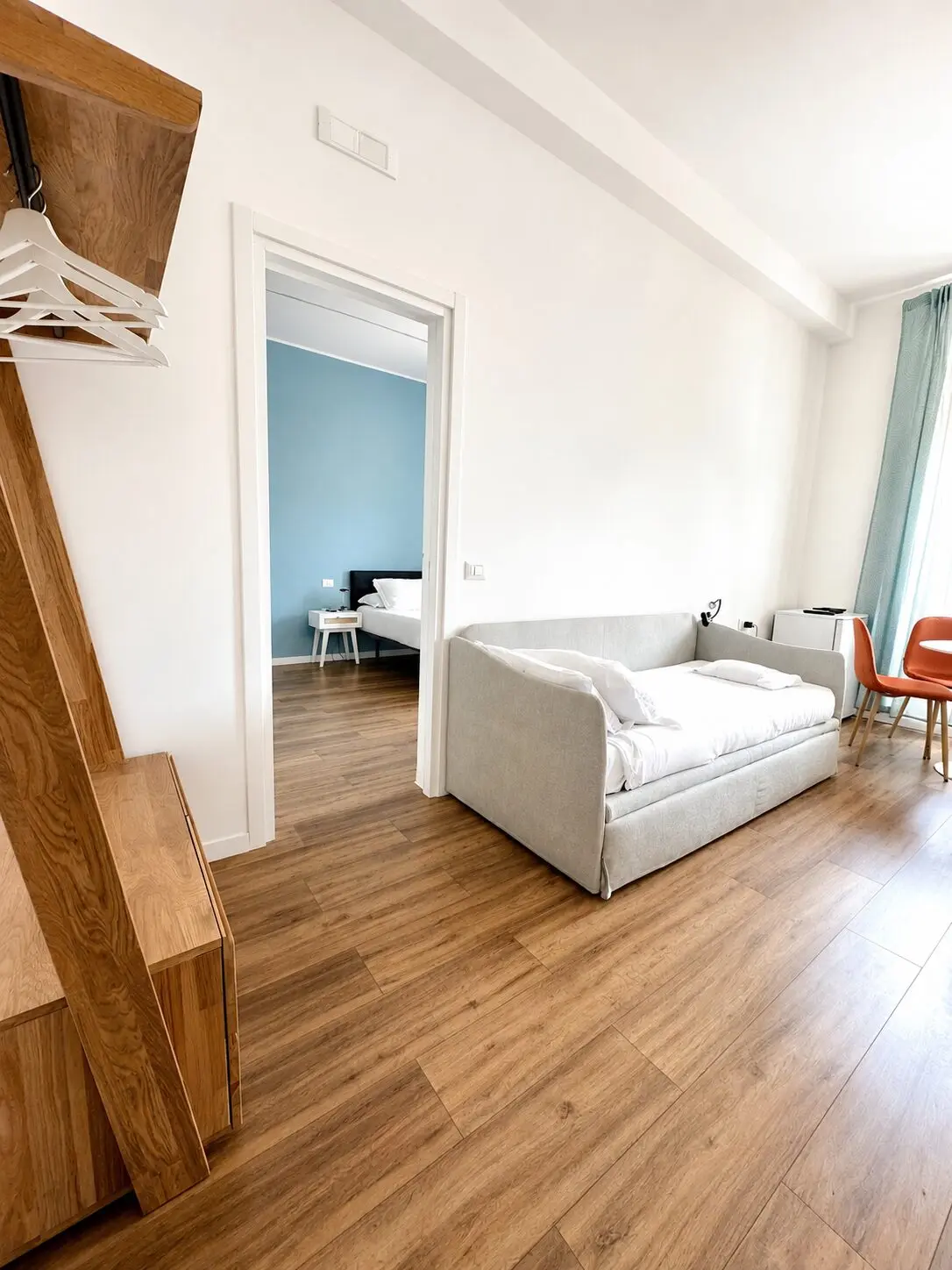 Giada Suite, zona giorno e vista sulla camera